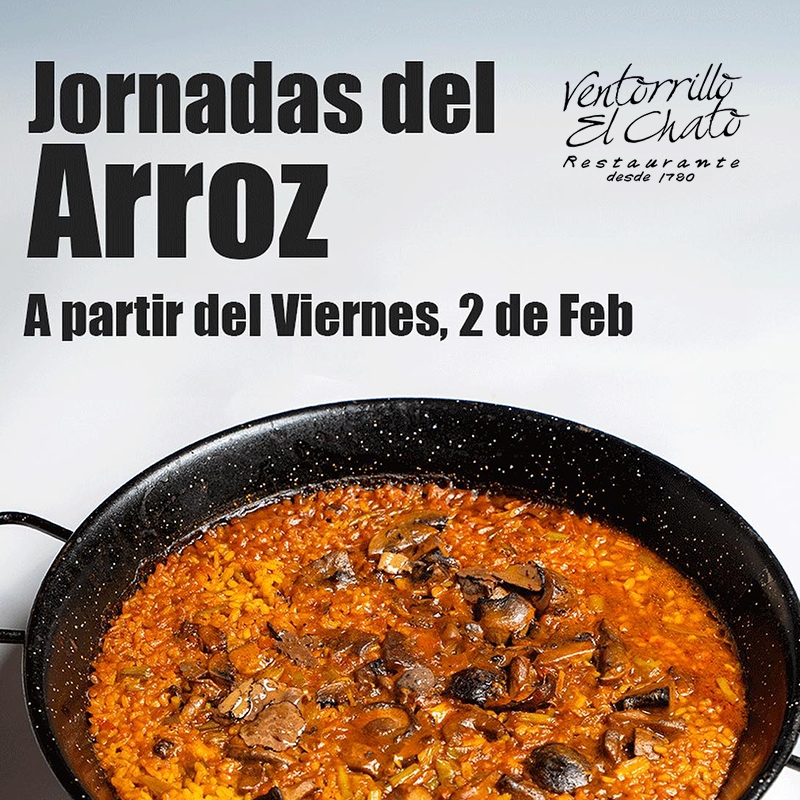 Jornadas del Arroz  - Restaurante Ventorrillo El Chato